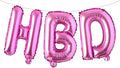 16 Inch HBD Balloons for Boho Birthday Party Decorations by RUIANSI