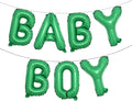 16 inch Baby Boy Girl Banner Foil Letter Balloons Garland by RUIANSI