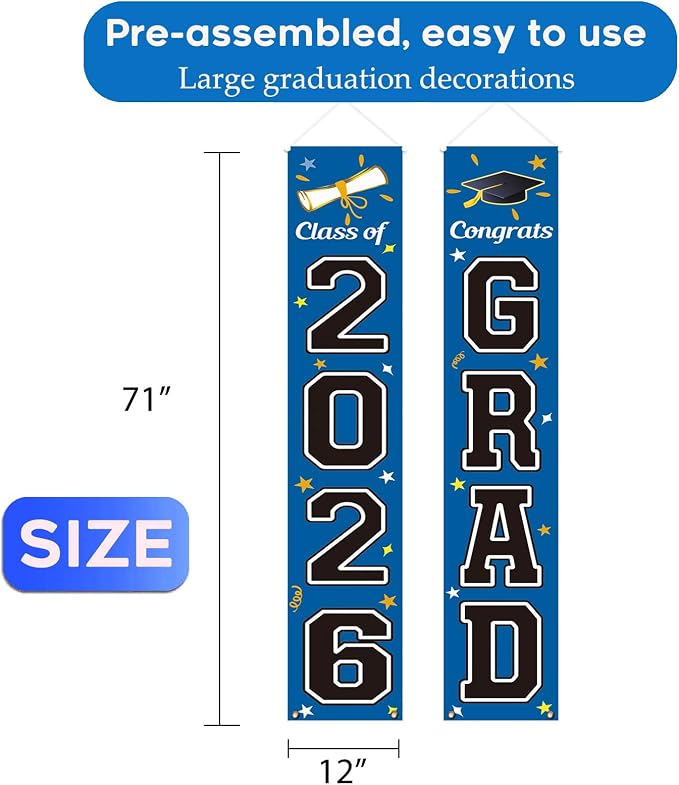 KMUYSL Graduation Decorations Class of 2026, Graduation Party Decorations 2026 - Image 6