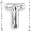 AULE 40 Inch Silver T Balloon Letter Foil A-Z Birthday Big Alphabet | Birthday by AULE