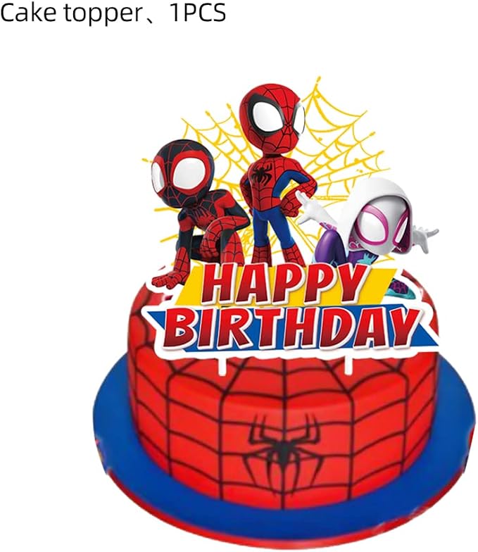 25PCS Cake Toppers Cupcake Toppers Cake Decorations Birthday Party Supplies - Image 2