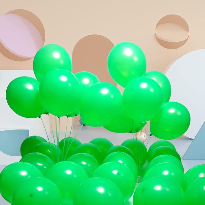 300 Pack Green Balloons 12 inch Green Latex Party Balloon Bulk - Image 6