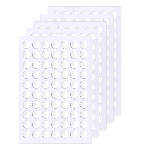 JUNEBRUSHS 350 Pieces Double Sided Sticky Dots, Sticky Tack by JUNEBRUSHS