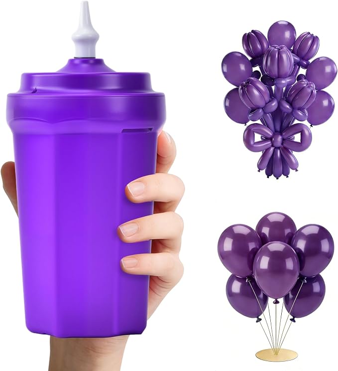 Portable Balloon Pump Electric, Rechargeable Cordless Balloon Pump Inflator by HXHECLXAITECHNOLOGY