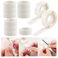 BAOFALI 3600 Pcs Ultra Thin Adhesive Dots, 6 Roll 1/8in 6 Roll3/16in Clear by BAOFALI