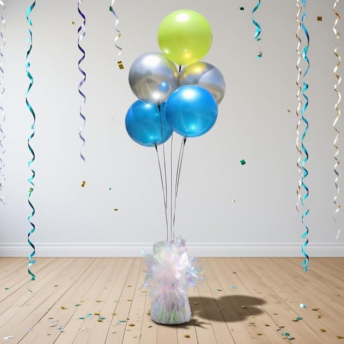 Balloon Weights, 12 Pieces, Weight 0.36Lb | Aluminum Foil, Suitable - Image 4