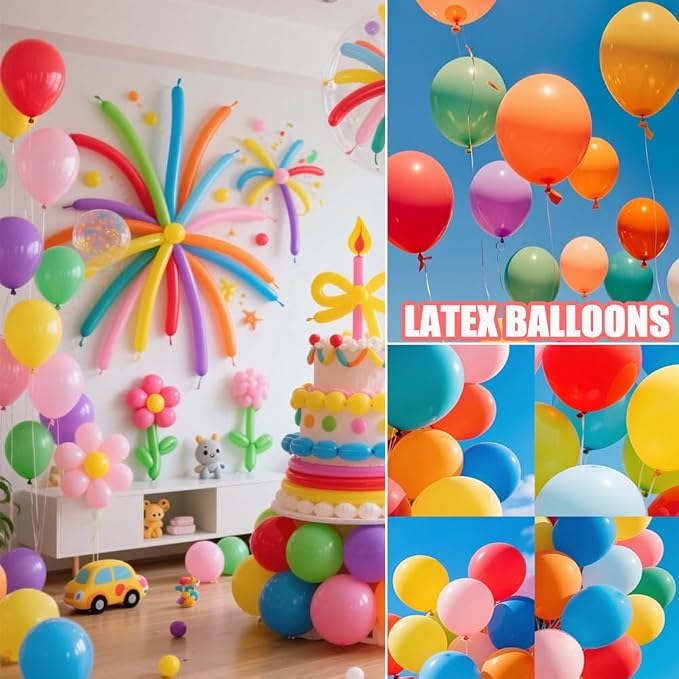 1000 Pcs Balloons Assorted Color, 10 Inch - Image 6