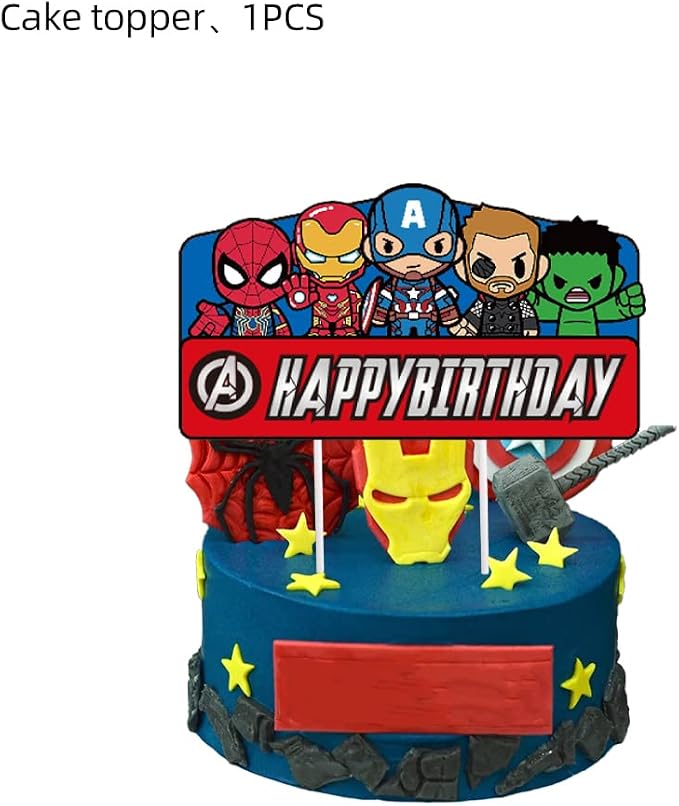 25PCS Cake Toppers Cupcake Toppers Cake Decorations Birthday Party Supplies - Image 2