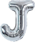 TONIFUL 40 Inch Large Silver Letter J Foil Balloons Alphabet Balloons | Giant by TONIFUL