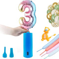 Balloon Pump Electric Air Pump for Balloons Portable Balloon Inflators Blower by 3T6B