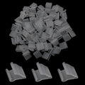 150pcs Transparent Balloon V-Clips: 150 Count, Eco-Friendly, Unisex Adult by yyangz