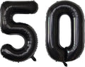 Number Balloons Black Party Balloon by United-UnicornsParty
