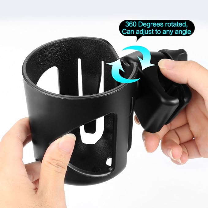 Accmor Stroller Cup Holder, Walker Wheelchair Bike Drinks Holder | Universal - Image 5