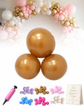 Reusable Balloon Garland 5 Cluster Inflatable Latex Free PVC Clusters Arch Kit by Frewac