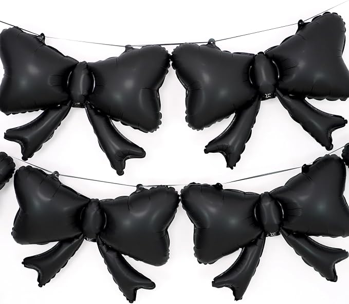 6 Pieces Bow Balloons, Wedding Bridal Shower, Balloon Garland Accessories - Image 4
