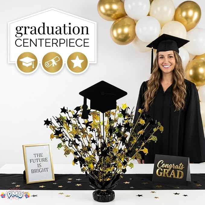 PMU 6 Pcs Graduation Centerpieces - Image 2
