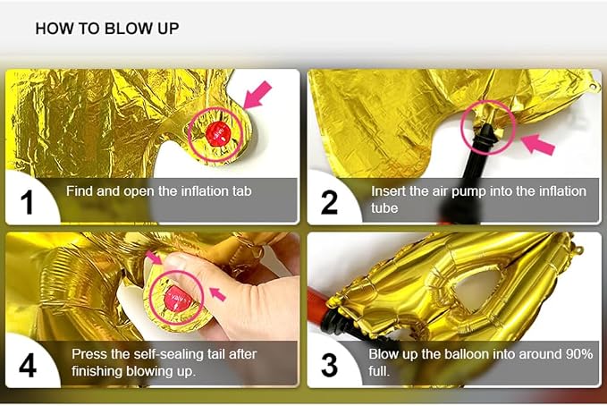 16 Inch HBD Balloons for Boho Birthday Party Decorations - Image 2