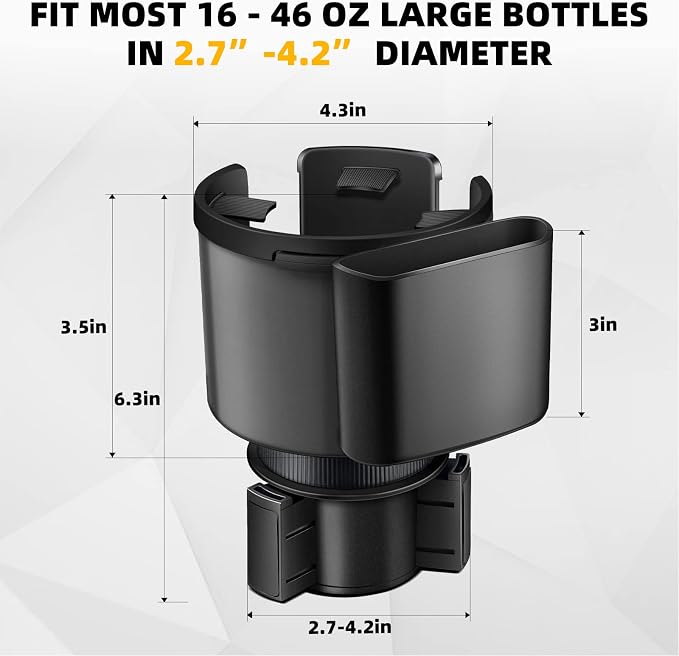 TYKOR Car Cup Holder Expander - Image 5