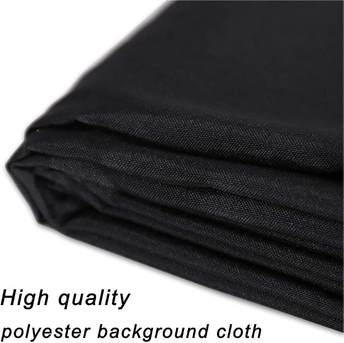 GFCC 10ftx10ft Black Backdrop Background - Image 7