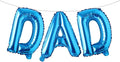 16 INCH DAD Multicolor optional Foil Letter Balloon 16" Happy Father's Day Best by RUIANSI