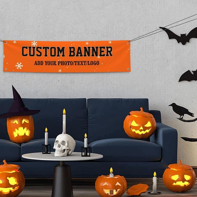Personalized Banner 1'x4'-Customized Polyester Banner - Image 3