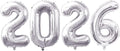 2026 Foil Number Balloons for 2026 New Year Eve Festival Party Supplies by GOER