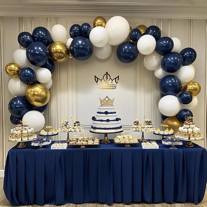 Navy Blue Balloons, Graduation, Baby Shower, Anniversary, Engagement and - Image 6