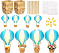 Palmhill 8 Sets 11.8" Hot Air Balloon Decorations Lanterns by Palmhill