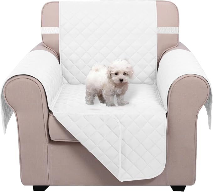 U-NICE HOME Reversible Oversized 28''Chair Covers, Pet Friendly, Elastic Straps by U-NICEHOME