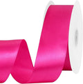 woric Hot Pink Satin Ribbon 1 1/2 Inch 60 Yards Pink Bows Decor | Polyester by woric
