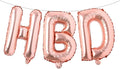 16 Inch HBD Balloons for Boho Birthday Party Decorations by RUIANSI