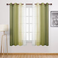 DWCN Ombre Sheer Curtains by DWCN