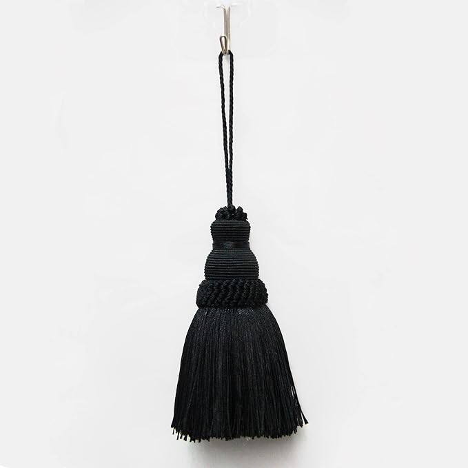 2Pcs Colorful Tassel Key Tassels DIY Accessories | 9.5 Inch Tassels - Image 5