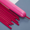 260 Balloons Hot Pink, Thickened 100 Pack Long Balloons Twisting Skinny Magic by VHUWE