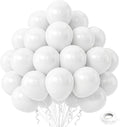 White Balloons, Baby Shower, Anniversary, Graduation, Wedding Decorations by GoldenParty