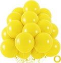 50pcs Yellow Balloons, 12inch Yellow Latex Party Balloons | Helium Quality by ZizasAry