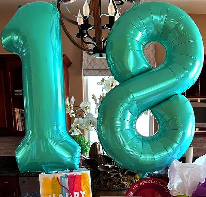 Number 8 Balloons 40 Inch for 8 18 Birthday Party Decorations, - Image 4