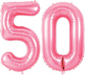 Number 50 Balloons for 50th Birthday Party Decorations, 0-100 Large No.50 by Joycard