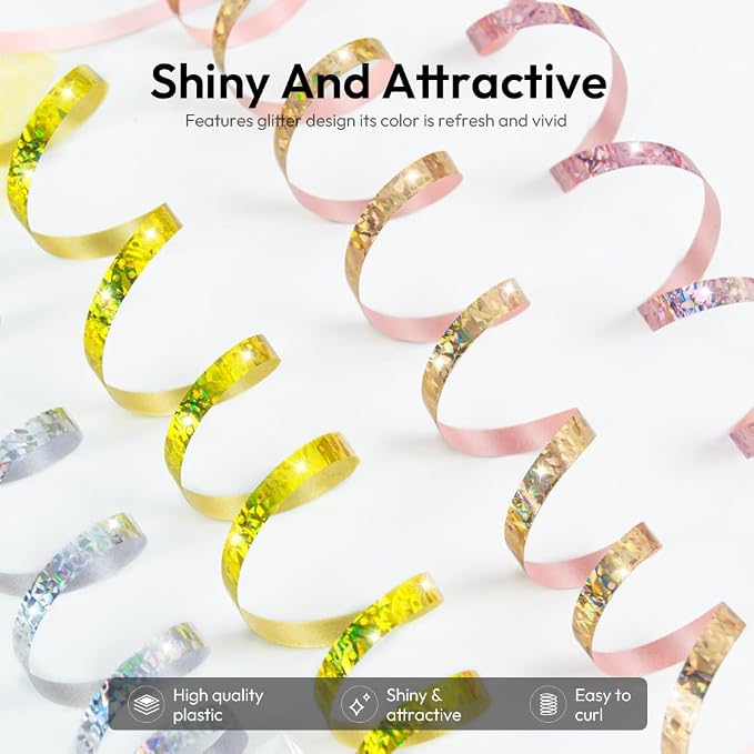 500 Yards Curling Ribbon for Gift Wrapping, 3/16" Balloon String for Christmas - Image 6