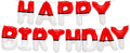 Happy Birthday Banner Balloons Foil Letters Signs Party Decorations Supplies by Unknown