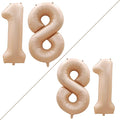 Number 18 Balloons for 18th Birthday Sweet 18 Party Decorations, 42 Inch Jumbo by GOER