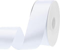 woric White Satin Ribbon 1 1/2 Inch 60 Yards Gift Ribbon | Single-sided by woric