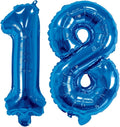Number 18 Balloon Foil Mylar Balloons by YPSelected