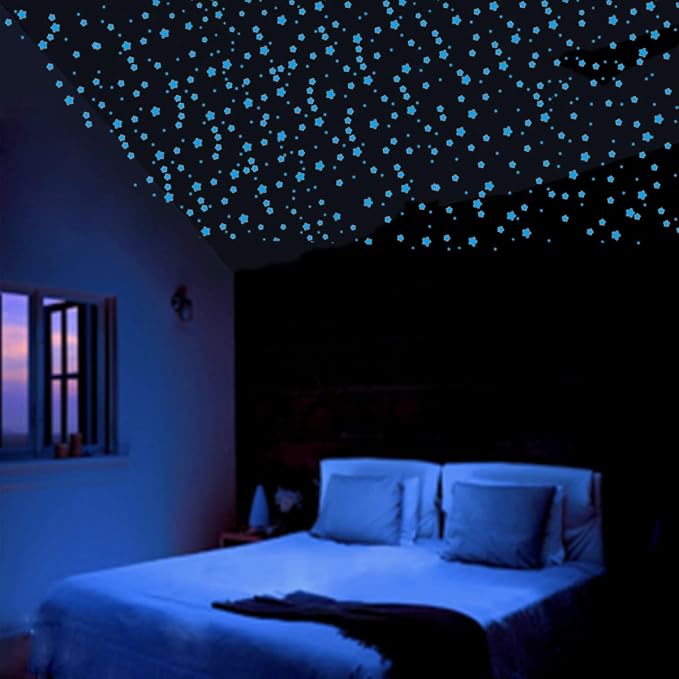 Glow in The Dark Stars Wall Stickers, Glowing Stars - Image 3
