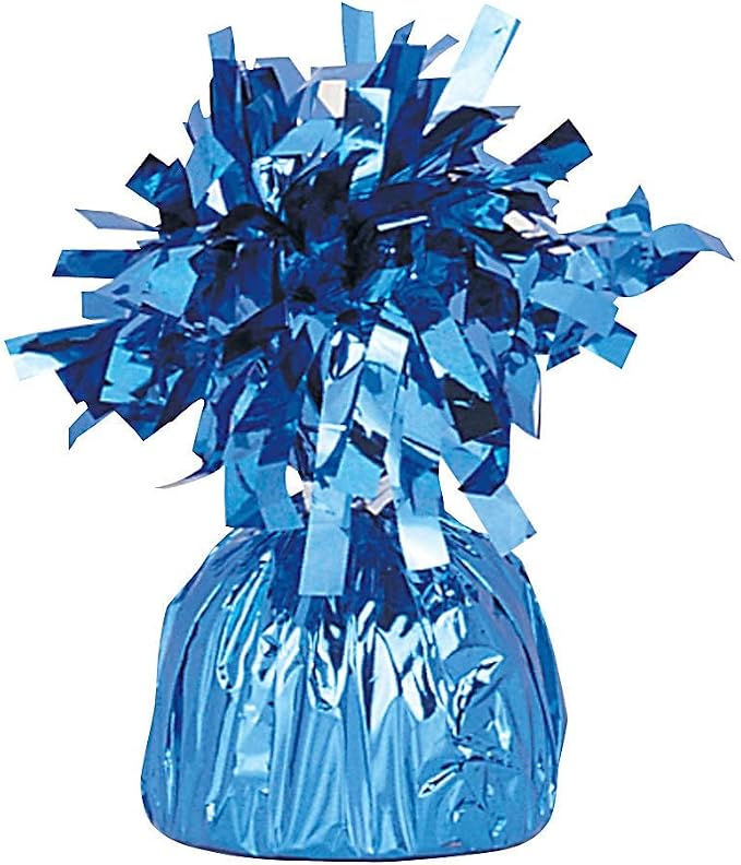 Forum Novelties Light Blue Foil Balloon Weight - Image 5