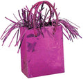 Hot Pink Mini Gift Bag Balloon Weight, Vibrant & Sturdy Plastic, Eye-Catching by Unique