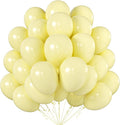 10 Inch Pastel Yellow Balloons by KALOR