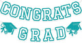 Congrats Grad Banner Graduation Party Banner Decoration Hanging Garland High by Unknown