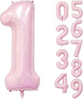 40 Inch Pink Number 1 Foil Balloon by Unknown