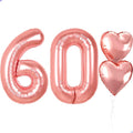 40 inch Rose Gold Birthday Balloons by Unknown
